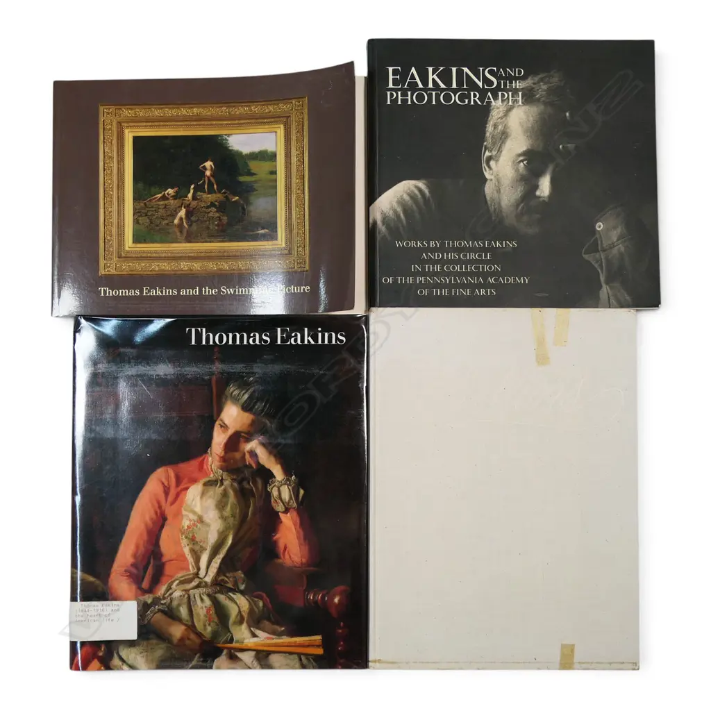 FOUR PUBLICATIONS ON THOMAS EAKINS AND PHOTOGRAPHY Image 1++